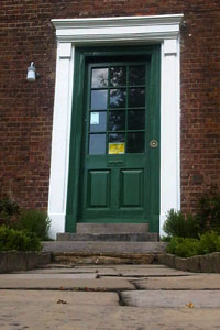 Ickenham Hall front door